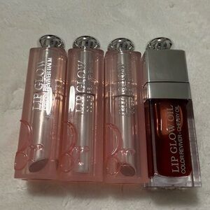 Dior Lip Glow Balm and Oil Set - Pink and Cherry